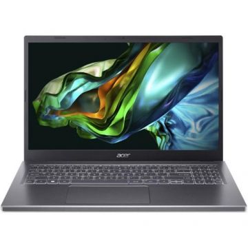 Laptop Acer Aspire 5 A515-58M, (Procesor Intel® Core™ i7-1355U (12M Cache, up to 5.00 GHz) 15.6inch FHD, 32GB DDR5, 1TB SSD, Intel Iris Xe Graphics, Gri)