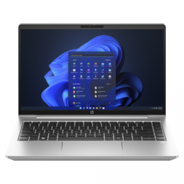 Laptop HP ProBook 440 G10 (Procesor Intel® Core™ i7-1355U (12M Cache, up to 5.0 GHz) 14inch FHD, 8GB, 512GB SSD, Intel Iris Xe Graphics, Windows 11 Pro, Argintiu)