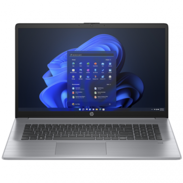 Laptop HP Probook 470 G10 (Procesor Intel® Core™ i7-1355U (12M Cache, up to 5.0 GHz) 17.3inch FHD, 16GB, 512GB SSD, Intel Iris Xe Graphics, Argintiu)