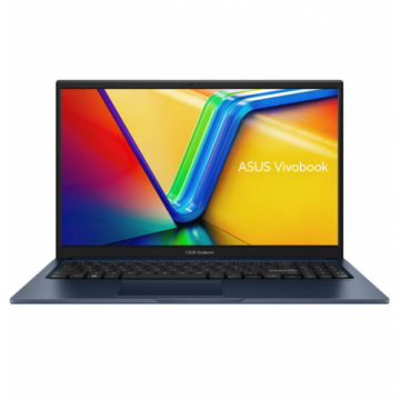 Laptop ASUS Vivobook X1504ZA (Procesor Intel Core i3-1215U (10M Cache, up to 4.40 GHz) 15.6inch FHD, 8GB, 512GB SSD, Intel UHD Graphics, Albastru)