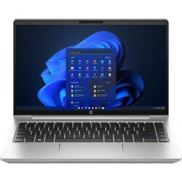 Laptop HP ProBook 440 G10 (Procesor Intel® Core™ i5-1334U (12M Cache, up to 4.60 GHz) 14inch FHD, 16GB, 512GB SSD, Intel Iris Xe Graphics, Win11 Pro, Argintiu)