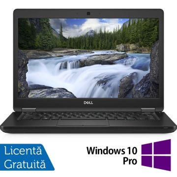 Laptop Refurbished Dell Latitude 5490, Intel Core i5-8350U 1.70GHz, 8GB DDR4, 512GB SSD, 14 Inch Full HD, Webcam + Windows 10 Pro