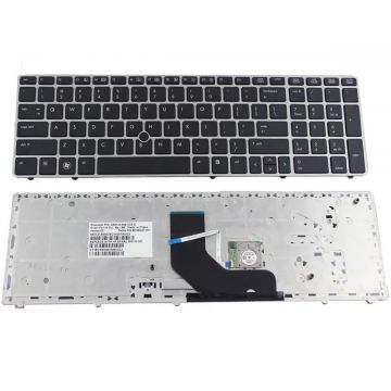 Tastatura HP ProBook 6560b rama argintie