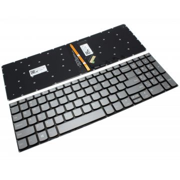 Tastatura Lenovo 9Z.NDRSN.001 Gri iluminata backlit