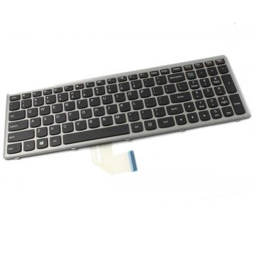 Tastatura Lenovo 25206237 rama gri