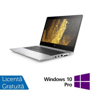 Laptop Refurbished HP EliteBook 830 G5, Intel Core i5-8250U 1.60-3.40GHz, 8GB DDR4, 240GB SSD, 13.3 Inch Full HD IPS, Webcam + Windows 10 Pro