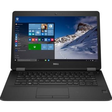 Laptop refurbished DELL Latitude E7470, Intel Core i5-6300U 2.40GHz, 8GB DDR4, 256GB SSD M.2, 14 Inch Full HD, Webcam