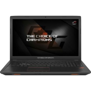 Laptop Gaming ASUS GL753VD, Intel Core i7-7700HQ, 16GB DDR4, HDD 1TB + SSD 128GB, nVidia GeForce GTX 1050 4GB, Free DOS