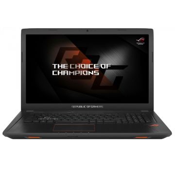 Laptop Gaming Asus ROG STRIX GL753VE-GC016, Intel Core i7-7700HQ, 8GB DDR4, HDD 1TB, nVidia GeForce GTX1050Ti 4GB, Endless OS