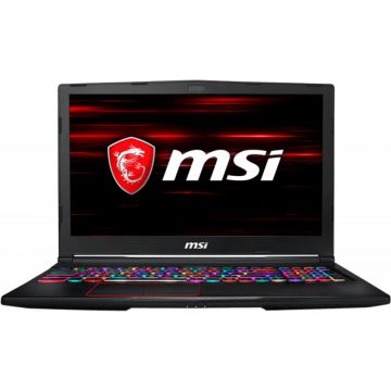 Laptop Gaming MSI GE63 Raider RGB 8SE-224XRO, Intel® Core™ i7-8750H, 16GB DDR4, HDD 1TB + SSD 256GB, nvIDIA GeForce RTX 2060 6GB, Free DOS