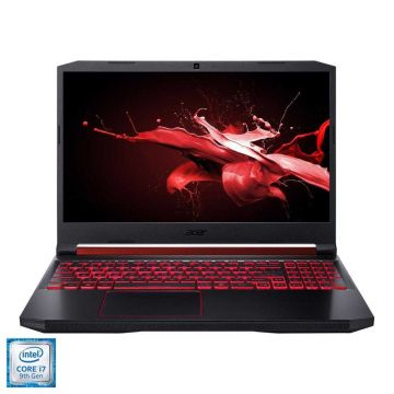 Laptop Gaming Acer Nitro 5 AN515-54, Intel® Core™ i7-9750H, 8GB DDR4, SSD 512GB, NVIDIA GeForce GTX 1650 4GB, Boot-up Linux