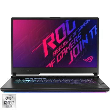 Laptop Gaming Asus ROG Strix G17 G712LW-EV037, Intel® Core™ i7-10750H, 16GB DDR4, SSD 1TB, NVIDIA GeForce RTX 2070 8GB, Free DOS