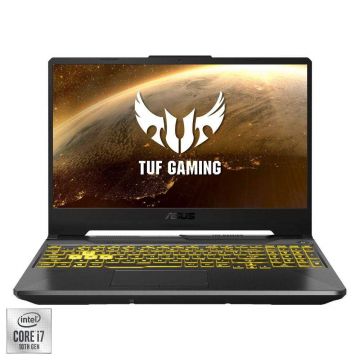 Laptop Gaming Asus TUF F15 FX506LI-HN108, Intel® Core™ i7-10870H, 8GB DDR4, SSD 512GB, NVIDIA GeForce GTX 1650Ti 4GB, Free DOS