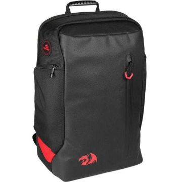 Rucsac laptop Redragon Tardis Gaming, Negru/Rosu