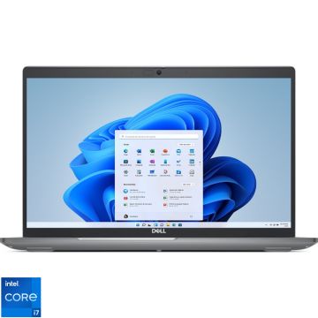 Laptop DELL 15.6'' Latitude 5540, FHD IPS, Procesor Intel® Core™ i7-1370P (24M Cache, up to 5.20 GHz), 32GB DDR5, 1TB SSD, GeForce MX550 2GB, Win 11 Pro, Grey, 3Yr BOS