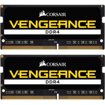 Memorie notebook Corsair Vengeance, 32GB, DDR4, 3200MHz, CL22, 1.2v, Dual Channel Kit