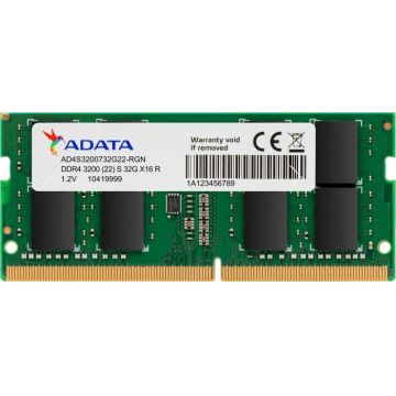 Memorie notebook ADATA Premier 8GB, DDR4, 3200MHz, CL22, 1.2v