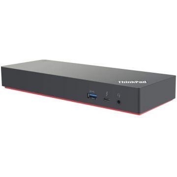 Lenovo Docking Station Lenovo ThinkPad 40AN0135EU, USB Type-C, 90W (Negru)