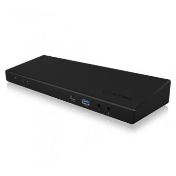 ICYBOX Docking Station Raidsonic IcyBox, Negru