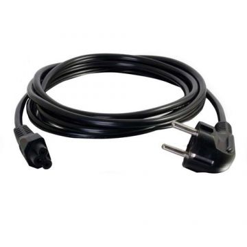 Cablu de alimentare pentru laptop Akyga AK NB01C VDE IEC C5 , 250V/50Hz , 1.5m