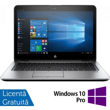 Laptop Refurbished HP EliteBook 840 G4, Intel Core i5-7300U 2.60GHz, 8GB DDR4, 240GB SSD, 14 Inch HD, Webcam + Windows 10 Pro