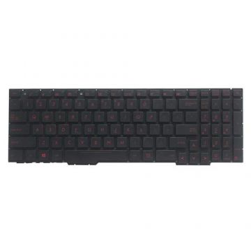 Tastatura laptop Asus Rog GL753, GL753VD, GL753VE, GL753VW Layout US cu iluminare alba