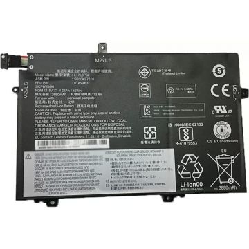 Acumulator notebook Lenovo Baterie Lenovo ThinkPad L590 4050mAh 3 celule 11.1V Li-Polymer