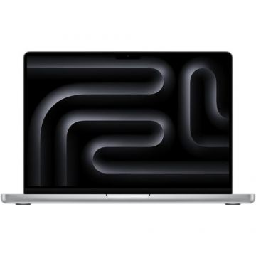 Laptop Apple MacBook Pro 14 2023 (Procesor Apple M3 Pro (11-core CPU / 14-core GPU) 14.2inch Liquid Retina XDR, 18GB, 512GB SSD, Mac OS Sonoma, Layout INT, Argintiu)