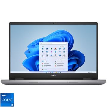 Laptop DELL 17.3'' Precision 7780 Workstation, FHD, Procesor Intel® Core™ i7-13850HX (30M Cache, up to 5.30 GHz), 16GB DDR5 CAMM Module, 512GB SSD, RTX 2000 Ada 8GB, Win 11 Pro, Grey, 3Yr ProSupport