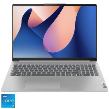 Laptop Lenovo IdeaPad Slim 5 16IAH8 cu procesor Intel® Core™ i5-12450H pana la 4.4 GHz, 16inch, WUXGA, IPS, 16GB, 1TB SSD, Intel® UHD Graphics, No OS, Gri