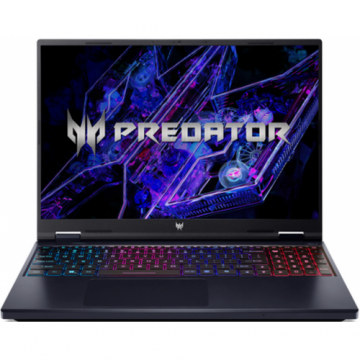 Laptop Gaming Acer Predator Helios Neo 16 PHN16 (Procesor Intel® Core™ i9-14900HX (36M Cache, up to 5.80 GHz), 16inch WUXGA, 32GB DDR5, 1TB SSD, NVIDIA GeForce RTX 4060 @8GB, DLSS 3.0, Negru)