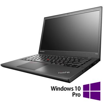 Laptop Refurbished Lenovo ThinkPad T440s, Intel Core i5-4210U 1.70-2.70GHz, 8GB DDR3, 256GB SSD, Webcam, 14 Inch HD + Windows 10 Pro