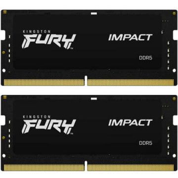 Memorie laptop Resigilata FURY Impact 64GB (2x32GB) DDR5 4800MHz CL38 Dual Channel Kit