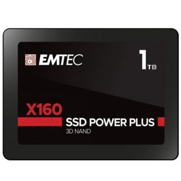 SSD Emtec X160, 1TB, SATA III, 2.5inch, QLC 3D NAND (Bulk)