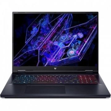 Acer Laptop Gaming Acer Predator Helios Neo PHN18-71, Intel Core i7-14650HX, 18 inch WUXGA, 16GB RAM, 512GB SSD, nVidia RTX 4050 6GB, Free DOS, Negru