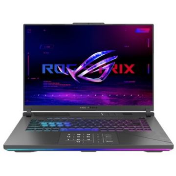 Asus Laptop Gaming Asus ROG Strix G16 G614JVR, Intel Core i9-14900HX, 16 inch QHD+, 32GB RAM, 1TB SSD, nVidia RTX 4060 8GB, Free DOS, Negru-Verde