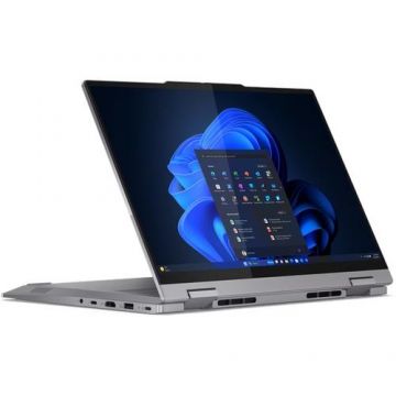 Laptop 2in1 Lenovo ThinkBook 14 G4 IML (Procesor Intel® Core™ Ultra 7 155U (12M Cache, up to 4.80 GHz), 14inch WUXGA Touch, 16GB, 512GB SSD, Intel® Graphics, Windows 11 Pro, Gri)