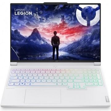 Laptop Gaming Lenovo Legion 7 16IRX9 (Procesor Intel® Core™ i9-14900HX (36M Cache, up to 5.80 GHz), 16inch 3.2K IPS 165Hz G-Sync, 32GB DDR5, 1TB SSD, NVIDIA GeForce RTX 4060 @8GB, DLSS 3.0, Alb)