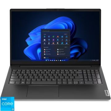 Laptop Lenovo 15.6'' V15 G4 IRU, FHD, Procesor Intel® Core™ i3-1315U (10M Cache, up to 4.50 GHz, with IPU), 8GB DDR4, 256GB SSD, Intel UHD, Win 11 Pro Educational, Business Black