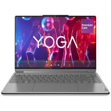 Lenovo Laptop Lenovo Yoga 9 2-in-1 14IMH9 cu procesor Intel® Core™ Ultra 7 155H pana la 4.8GHz, 14, 4K, OLED, Touch, 32GB LPDDR5x, 1TB SSD, Intel® Arc™ Graphics, Windows® 11 Pro, Luna Grey