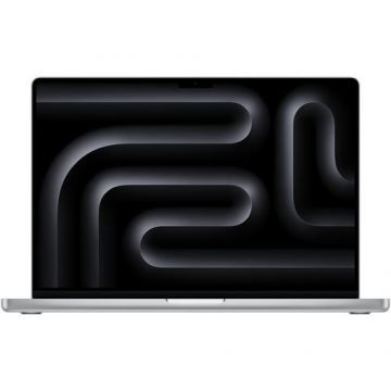 Laptop Apple MacBook Pro 16 2023 (Procesor Apple M3 Max (16-core CPU / 40-core GPU) 16.2inch Liquid Retina XDR, 48GB, 1TB SSD, Mac OS Sonoma, Layout INT, Argintiu)