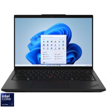 Laptop Lenovo 14'' ThinkPad L14 Gen 5, WUXGA IPS, Procesor Intel® Core™ Ultra 7 155U (12M Cache, up to 4.80 GHz), 32GB DDR5, 1TB SSD, Intel Graphics, Win 11 Pro, Eclipse Black