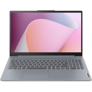 Laptop Lenovo IdeaPad Slim 3 15ABR8 (Procesor AMD Ryzen™ 5 7430U (16M Cache, up to 4.3 GHz), 15.6inch FHD, 16GB DDR4, 512GB SSD, AMD Radeon Graphics, Gri)