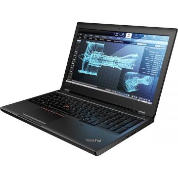 Laptop Refurbished ThinkPad P52 Intel Core i7-8850H 2.60 GHz up to 4.30 GHz 16GB DDR4 512GB SSD 15.6 inch Webcam