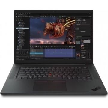 Laptop ThinkPad P1 G6 WQXGA 16 inch Intel Core i7-13800H 64GB 1TB SSD RTX A1000 Windows 11 Pro Black