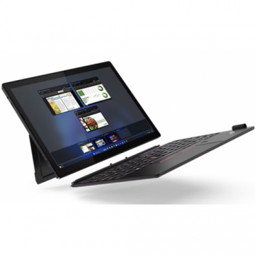 Laptop 2in1 Lenovo ThinkPad X12 Detachable Gen 2 (Procesor Intel® Core™ Ultra 7 164U (12M Cache, up to 4.80 GHz) 12.3inch WUXGA+ Touch, 32GB, 1TB SSD, Intel® Graphics, Win11 Pro, Negru)