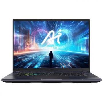 Laptop AORUS 16X ASG-63DEC65SH 16inch i9-14900HX 32GB 1TB SSD Windows 11 Home 165Hz Negru