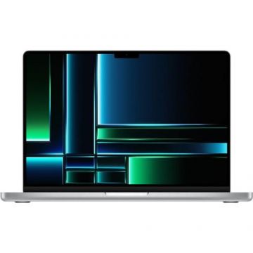 Laptop Apple MacBook Pro 14 2023 (Procesor Apple M2 Max (12-core CPU / 30-core GPU) 14.2inch Liquid Retina XDR, 32GB, 1TB SSD, Mac OS Ventura, Layout US, Argintiu) + adaptor priza US - EU