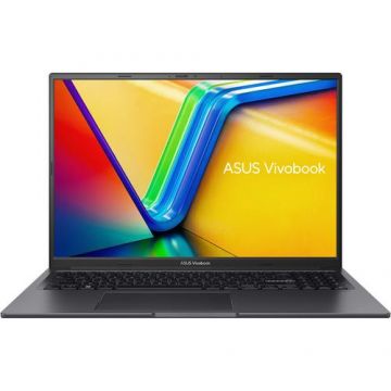 Laptop ASUS Vivobook 16X K3605ZC (Procesor Intel® Core™ i7-12700H (24M Cache, up to 4.70 GHz), 16inch WUXGA, 16GB DDR4, 1TB SSD, NVIDIA GeForce RTX 3050 @4GB, Negru)