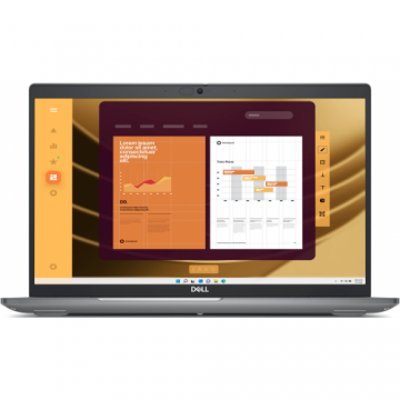 Laptop Dell Latitude 5550 (Procesor Intel® Core™ Ultra 5 125U (12M Cache, up to 4.30 GHz), 15.6inch FHD, 16GB DDR5, 512GB SSD, Intel Graphics, Ubuntu, Argintiu)